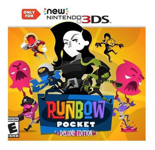 【中古】北米版 海外版 Nintendo 3DS Runbow Pocket Deluxe Edition