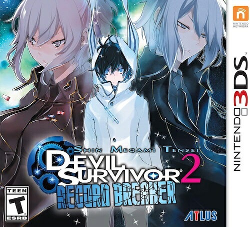 【中古】北米版 海外版 Nintendo 3DS Shin Megami Tensei Devil Survivor 2 Record Breaker デビルサバイバー2