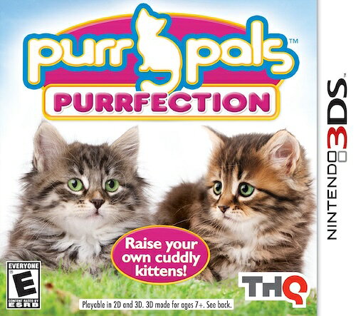北米版 海外版 Nintendo 3DS Purr Pals Purrfection