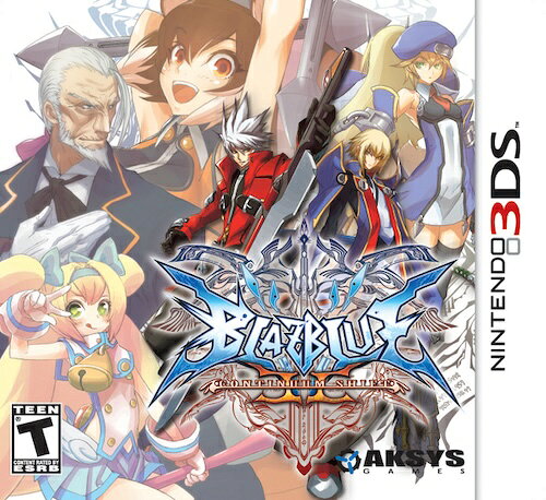 【中古】北米版 海外版 Nintendo 3DS BlazBlue Continuum Shift II