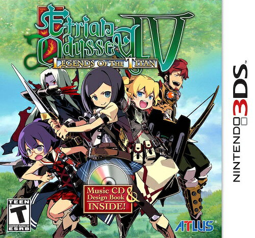 Rakuten - 【中古】北米版 海外版 Nintendo 3DS Etrian Odyssey IV Legends Of The Titan 世界樹の迷宮IV 伝承の巨神