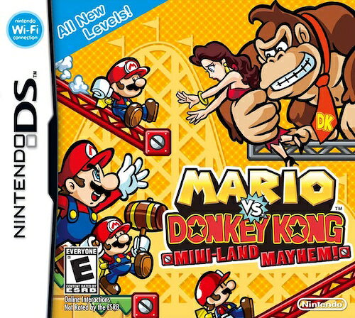 【中古】北米版 海外版 Nintendo DS Mario vs. Donkey Kong Mini-Land Mayhem マリオvs.ドンキーコング 突撃!ミニランド