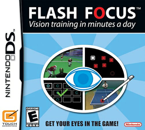 北米版 海外版 Nintendo DS Flash Focus Vision Training in Minutes a Day 見る力を実践で鍛える DS眼力トレーニング