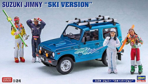 ハセガワ 1/24 スズキ ジムニー スキーバージョン プラモデル 20476