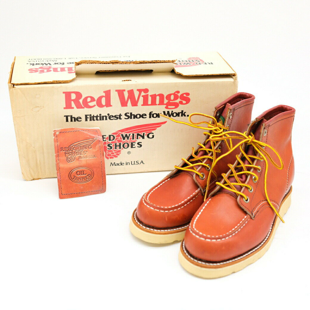 乐天商城 - 【お値引き】【未使用品】REDWING レッドウィング ブーツ P8 95 半円犬タグ アイリッシュセッター デッドストック プレミア #6E