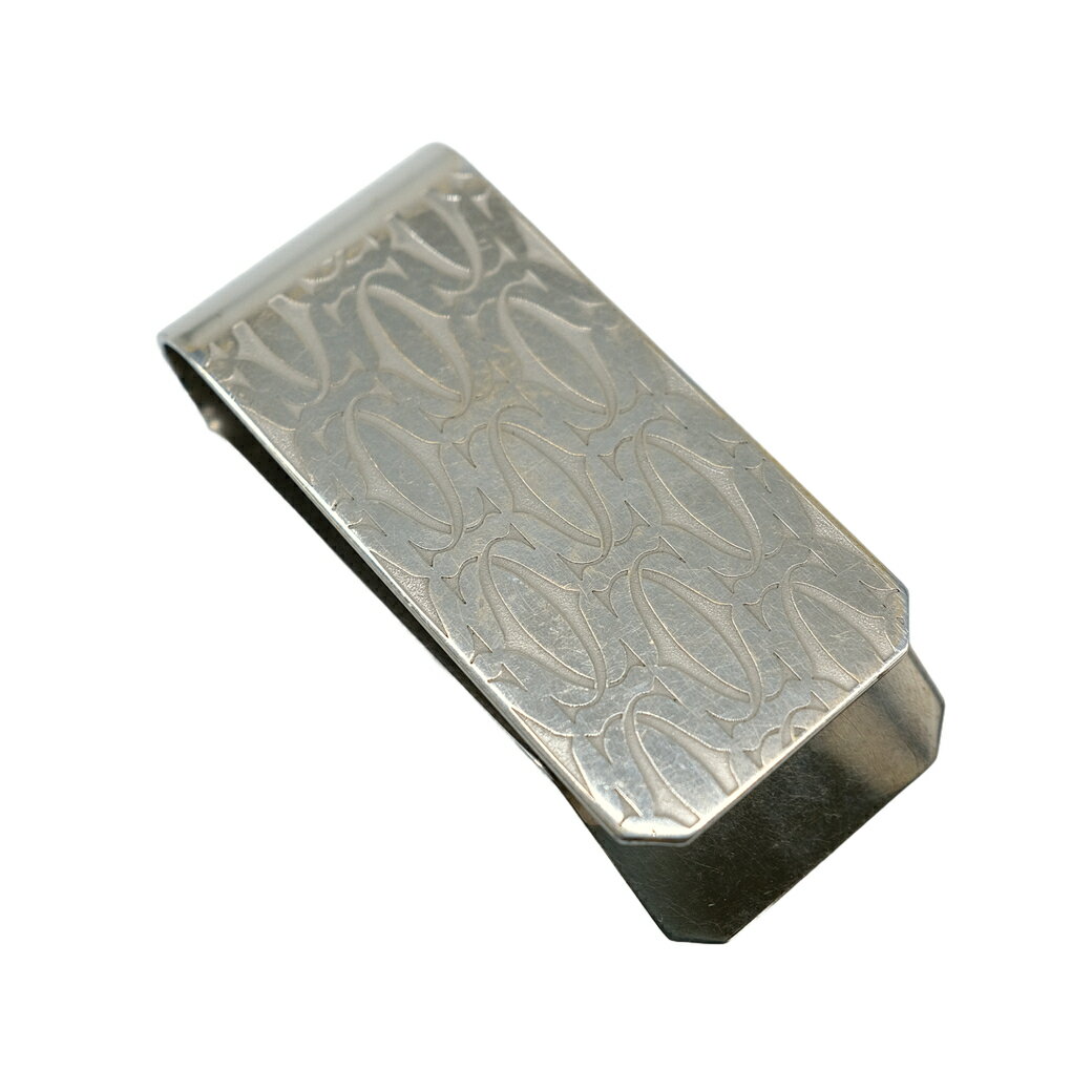 【お値引き】Cartier カルティエ 2C マネークリップ シルバー メタル T1220237