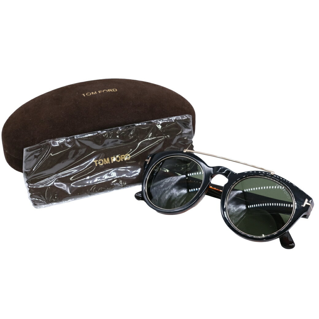 【お値引き】【美品】TOMFORD トムフォード サングラス 黒縁 ブ...(4)