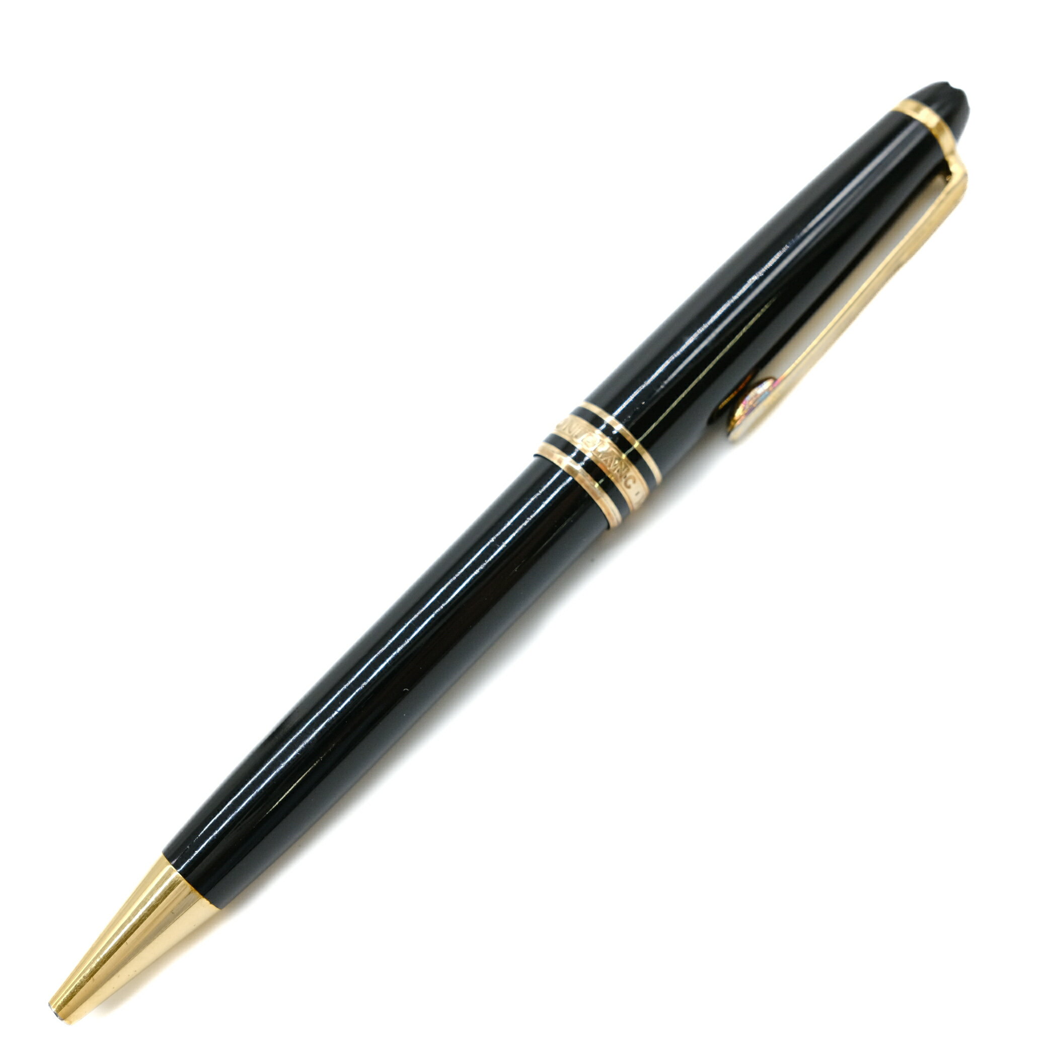 Rakuten - 【お値引き】MONTBLANC モンブラン マイスターシュテック ボールペン ペン ツイスト式 筆記用具 文房具 黒 ブラック