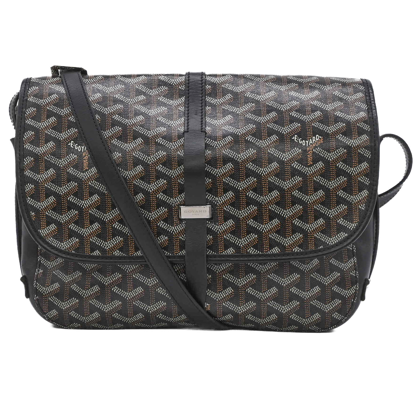【お値引き】GOYARD ゴヤール ベルヴェデーレ MM 黒 ブラック ショルダーバッグ ストラップ メンズ レディース