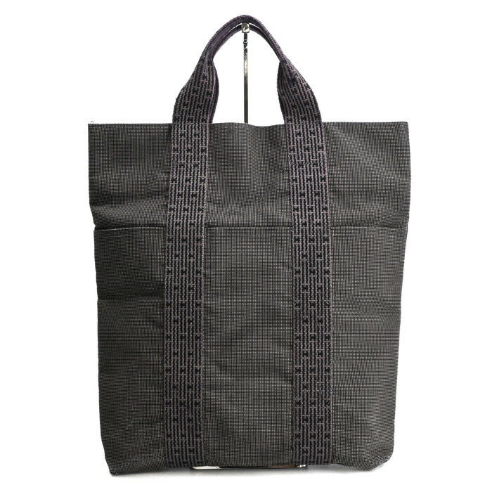 Rakuten - HERMES エルメス エールライン カバス トートバッグ バッグ キャンバス グレー