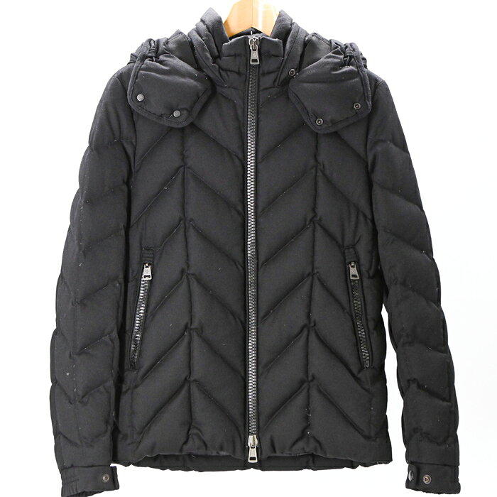 Rakuten - 【美品】MONCLER モンクレール ダウンジャケット アウター ブラック 黒 レディース CLASSE1 G32-003 クリーニング済