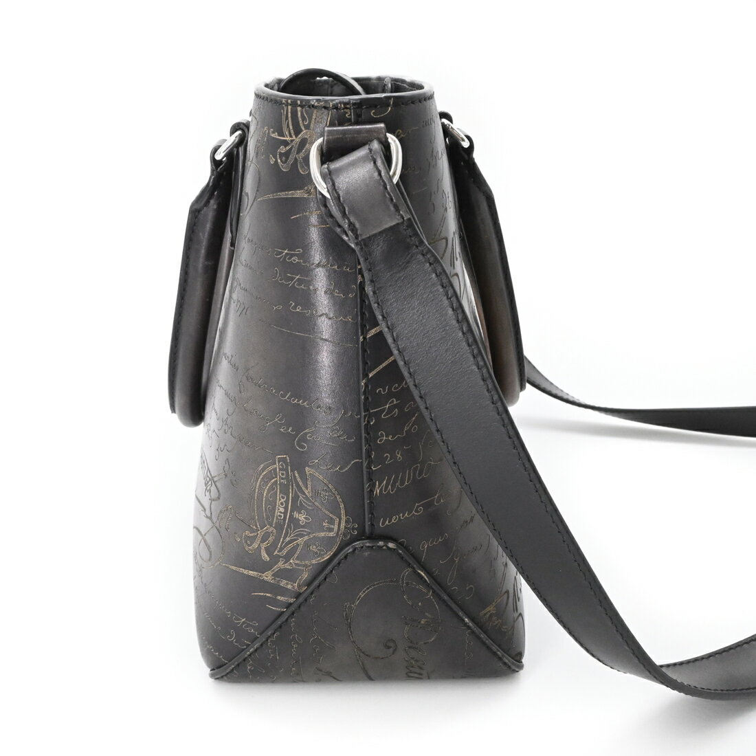 �����ʡ�Berluti �٥��åƥ� �ȥ����塼�� XS ������åȥ쥶�� ���ꥰ��ե� 2way �ϥ�ɥХå� ���������Хå� �������֥饦�� �� ��˥��å���