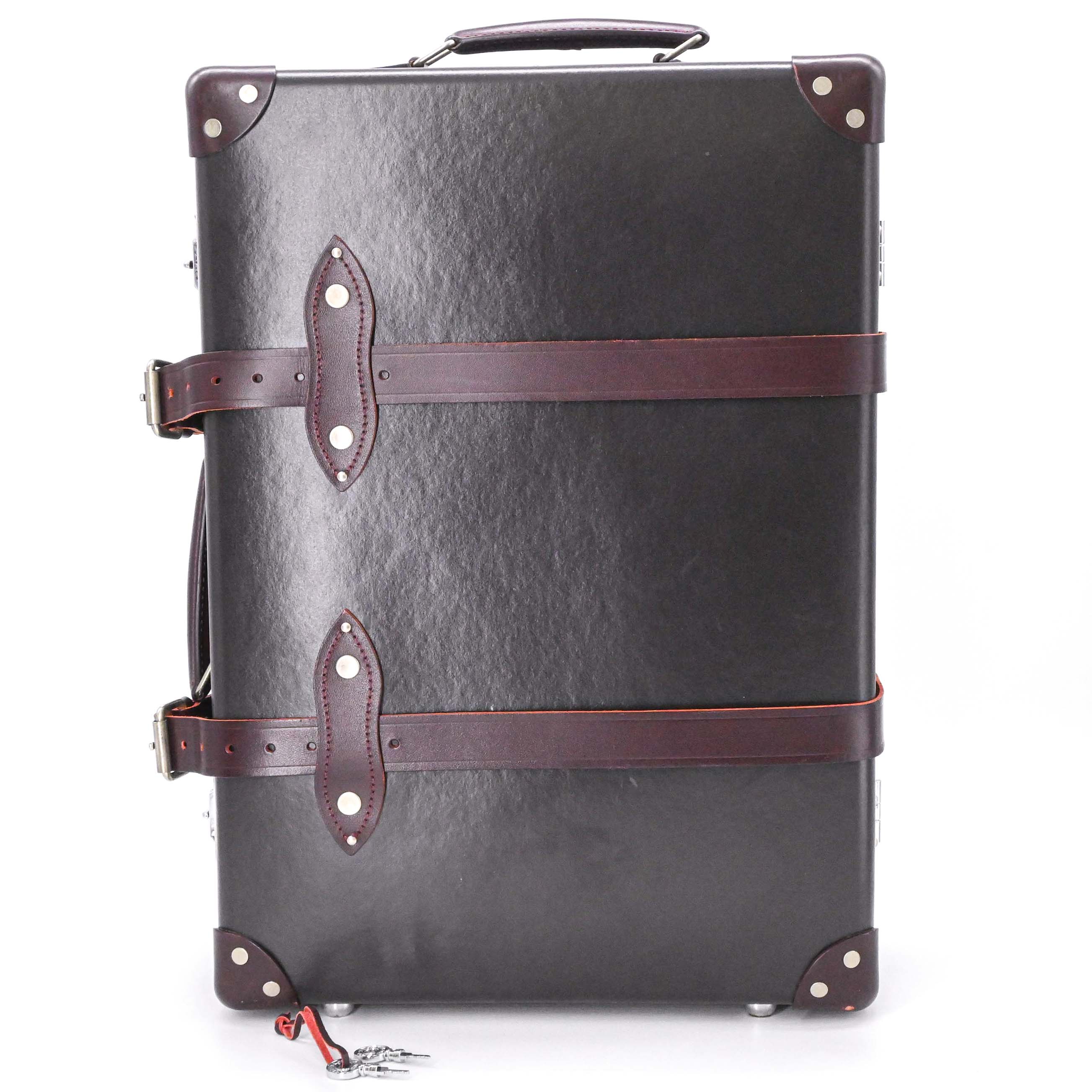 GLOBE TROTTER グローブトロッター キャリーケース スーツケース センテナリー ブラウン 茶 バーガンディ 金具シルバー(4.0)