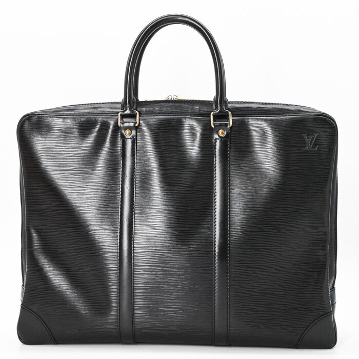 LOUIS VUITTON ルイヴィトン エピ ポルトドキュマン ヴォワヤージュ PDV ビジネス 書類 ブリーフケース ノワール ブラック 黒 メンズ M40321