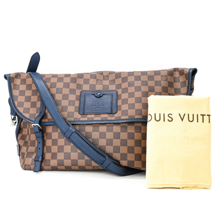 Rakuten - 【お値引き】【美品】LOUIS VUITTON ルイ ヴィトン ダミエ スプリンター GM メッセンジャー ショルダーバッグ 斜め掛け ネイビー ブラウン N41256