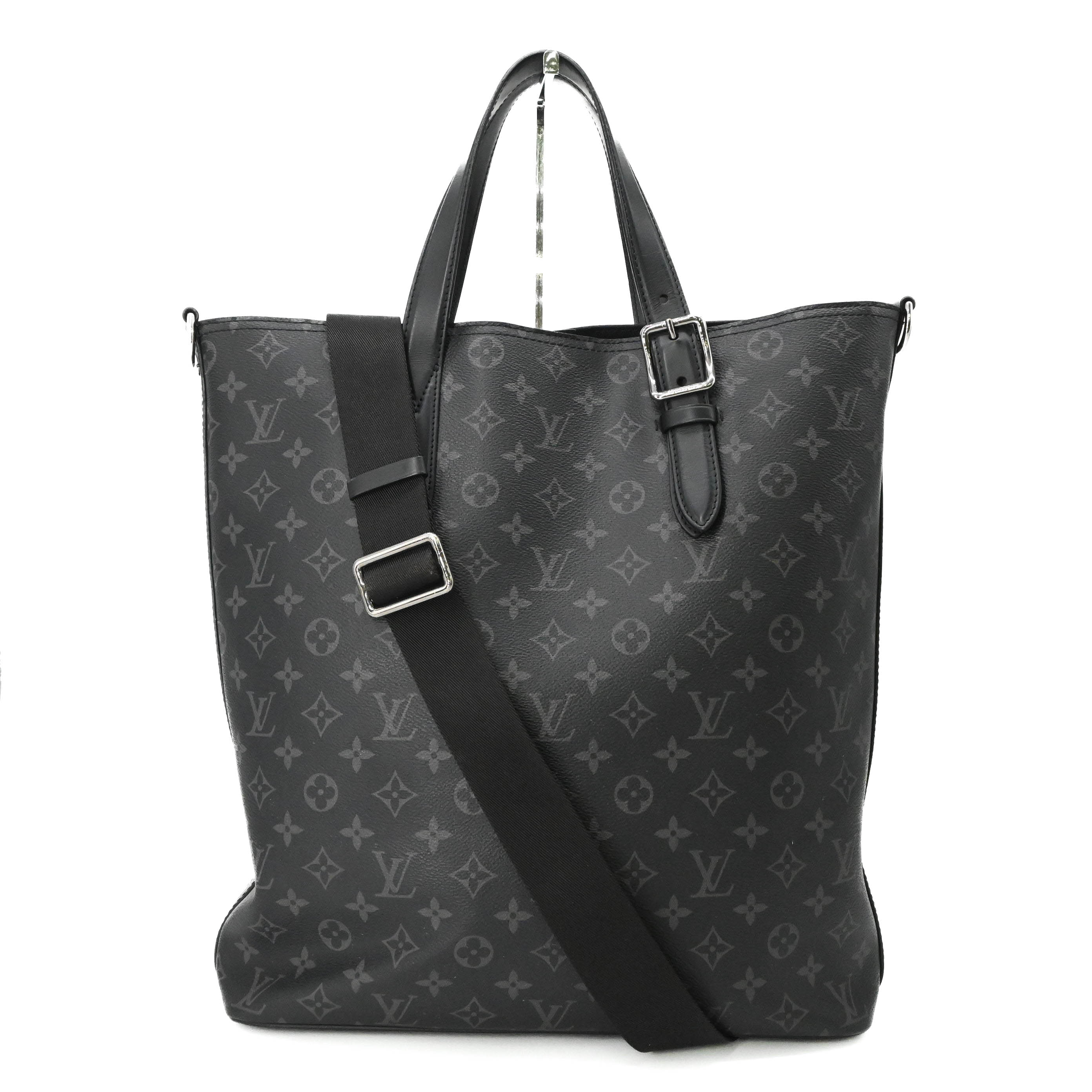 樂天商城 - 【美品】LOUIS VUITTON ルイヴィトン アポロ トート モノグラム エクリプス ビジネス 2WAY ショルダー ブラック 黒 M43421