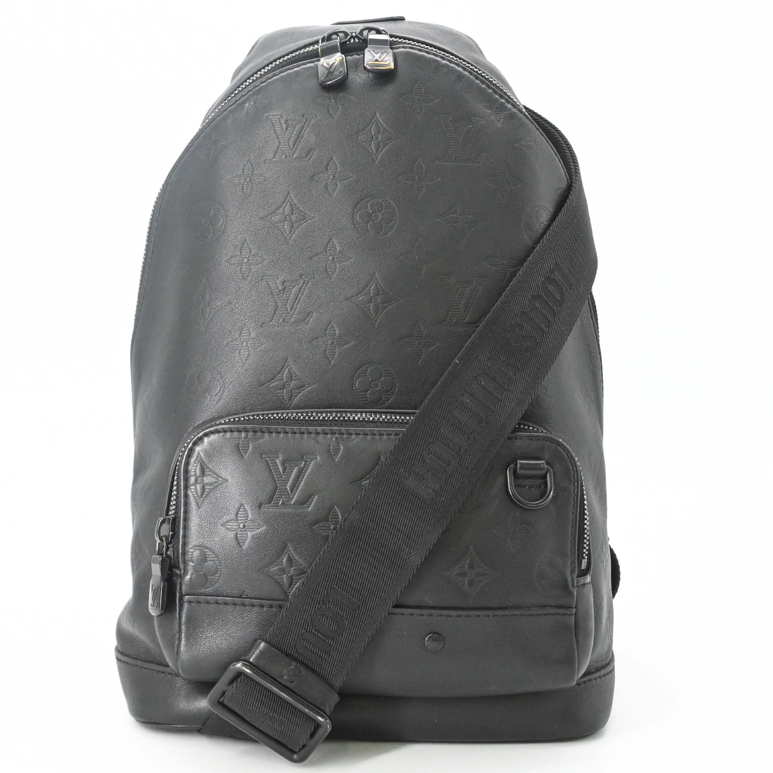 樂天商城 - 【美品】LOUIS VUITTON ルイヴィトン モノグラム レーサー スリングバッグ ボディバッグ ブラック 黒 M46107 ICチップ