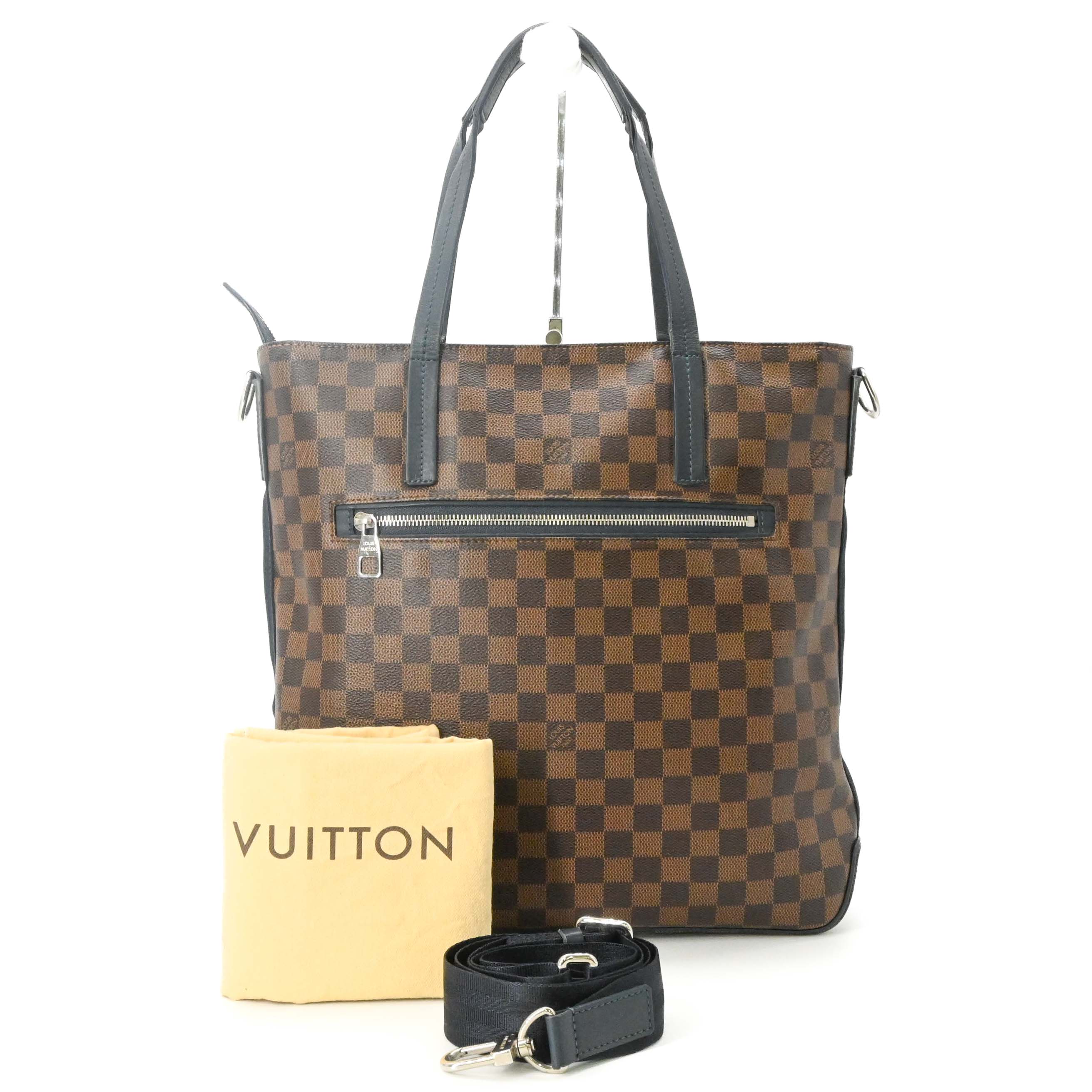Rakuten - LOUIS VUITTON ヴィトン ダミエグラフィット 2way ヘラルド トート ビジネス ショルダー ブラウン ブルー メンズ N41255