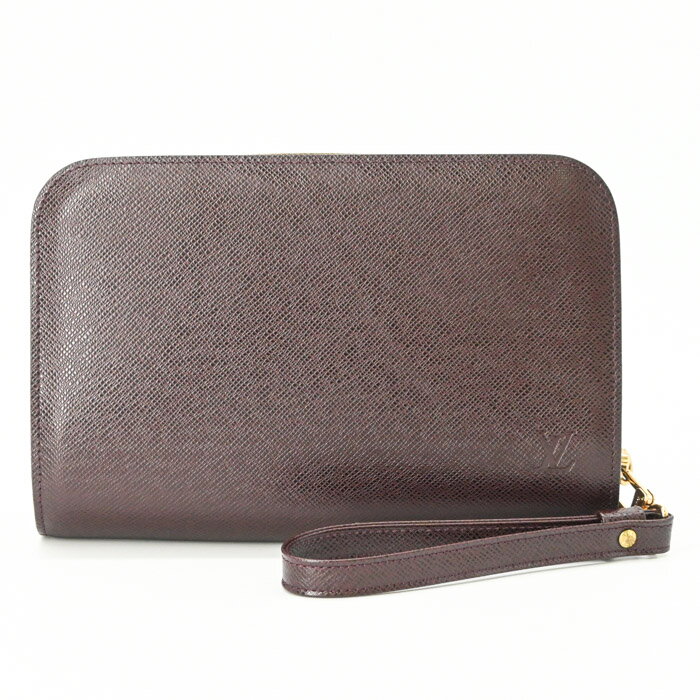 乐天商城 - LOUIS VUITTON ヴィトン セカンドバッグ クラッチバッグ バイカル タイガ アカジュー ゴールド金具 メンズ M30186