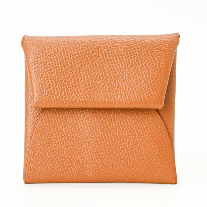 Rakuten - 【美品】HERMES エルメス バスティア GM コインケース 小銭入れ ヴォーエプソン ゴールド レディース メンズ ♯C