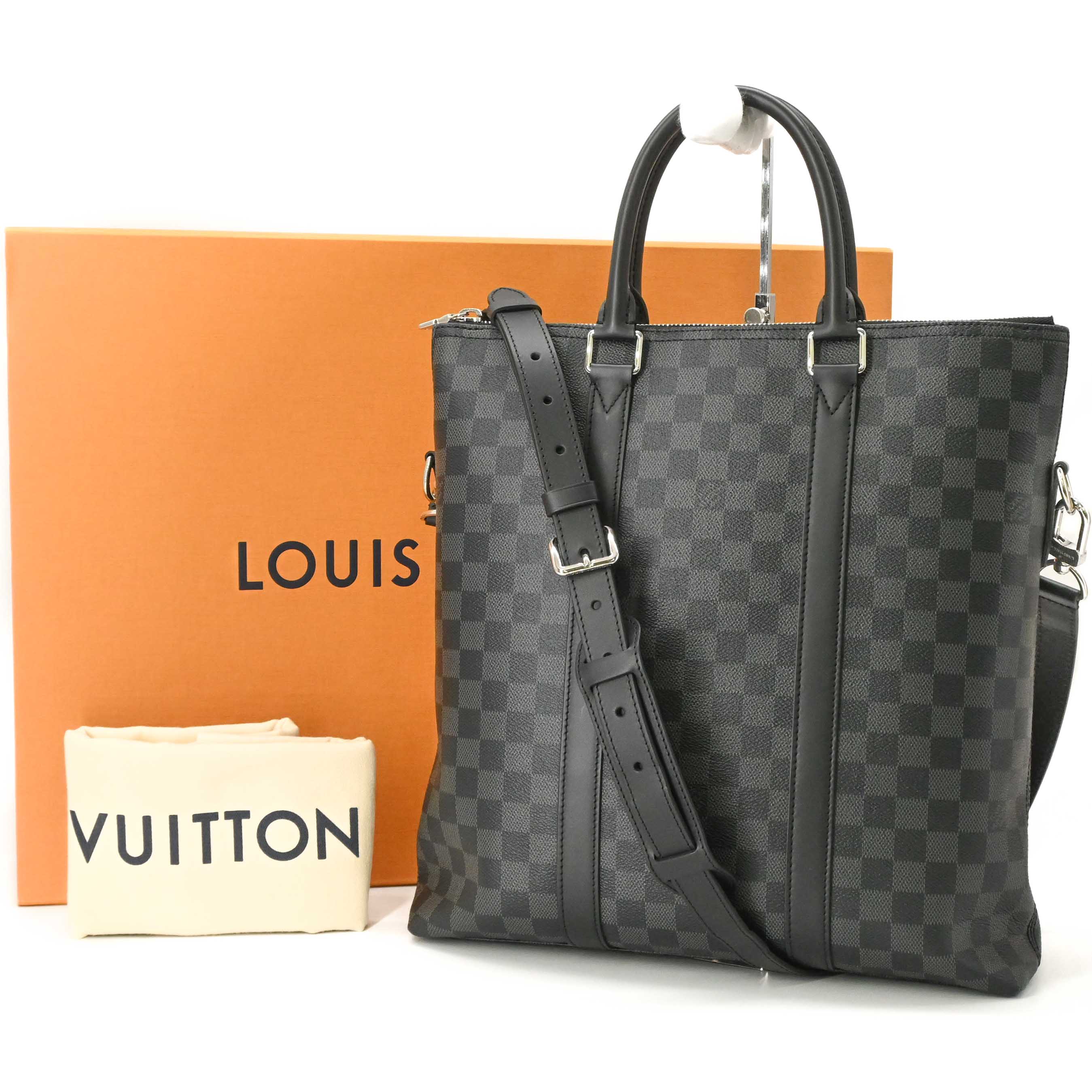楽天市場】louisvuitton ダミエ グラフィット アントン トートの通販