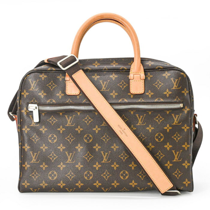乐天商城 - 【美品】LOUIS VUITTON ルイヴィトン モノグラム ホライゾン 2WAY ショルダー ビジネスバッグ ブリーフケース ブラウン N23219