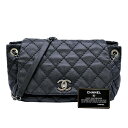 シャネル ハンドバッグ 【お値引き】【美品】CHANEL シャネル ワイルドステッチ チェーンショルダー ハンドバッグ 2WAY ブラック 黒 カードシール有