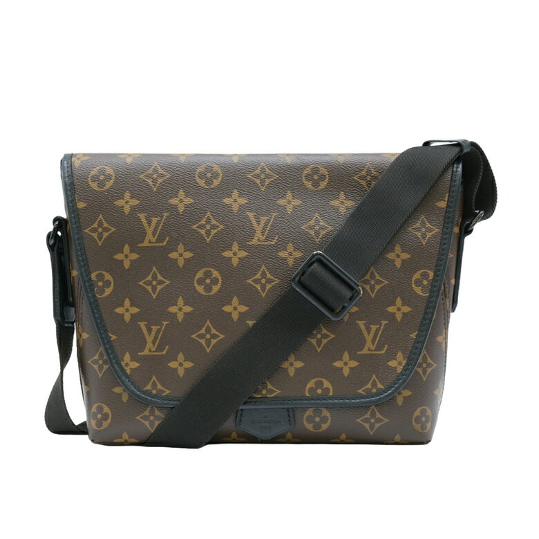 ショルダーバッグ LOUIS VUITTON ルイ ヴィトン モノグラム マカサー マグネティック メッセンジャー ショルダー M45557 ICチップ