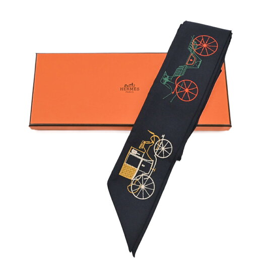 【未使用品】HERMES エルメス スカーフ ロング ツイリー ベルリンヌシルク 100% マルチカラー プルノワール レディース 【未使用品】HERMES エルメス スカーフ ロング ツイリー ベルリンヌシルク 100% マルチカラー プルノワール レディース