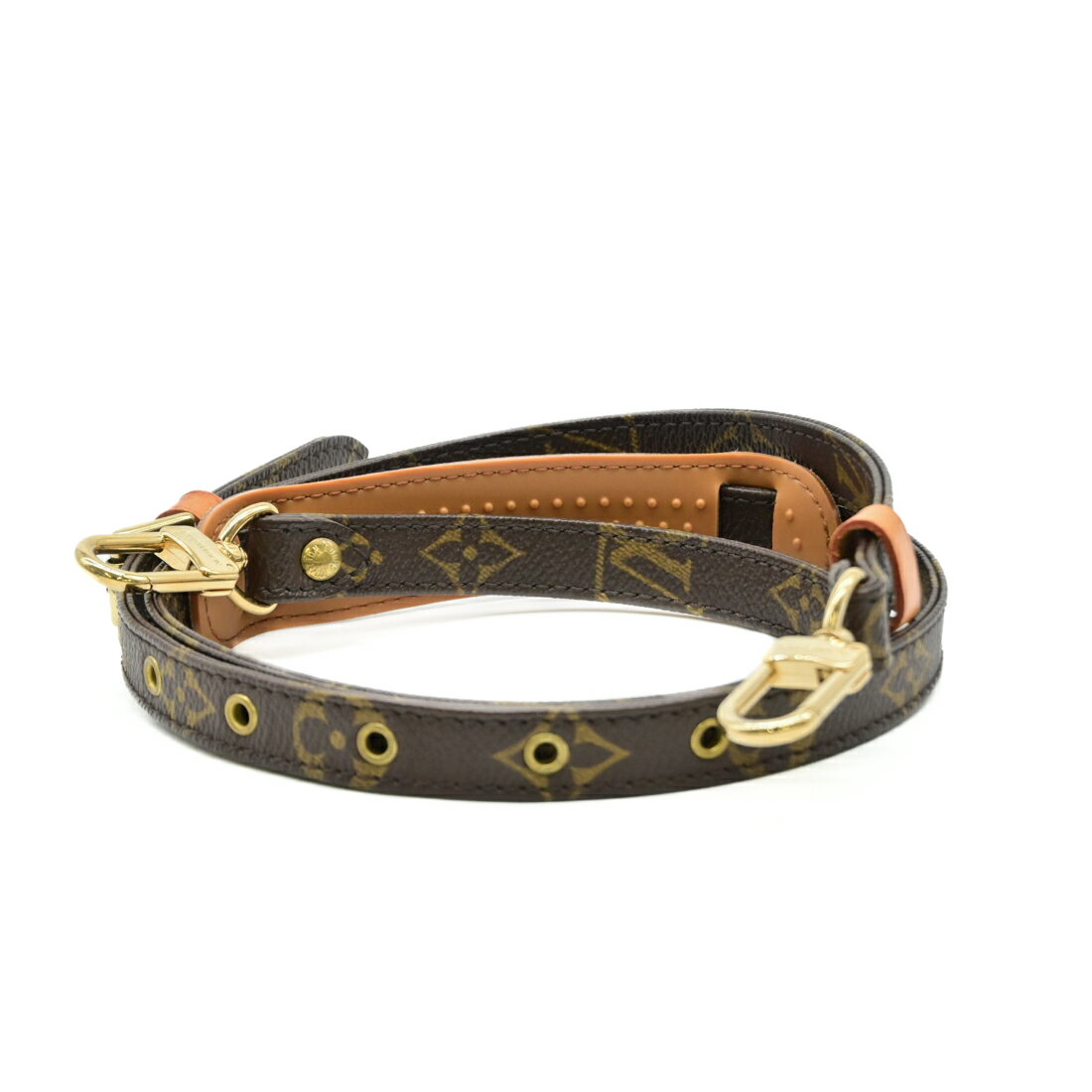 Rakuten - 【お値引き】LOUIS VUITTON ルイヴィトン モノグラム ストラップ ショルダー ブラウン 120cm メンズ レディース