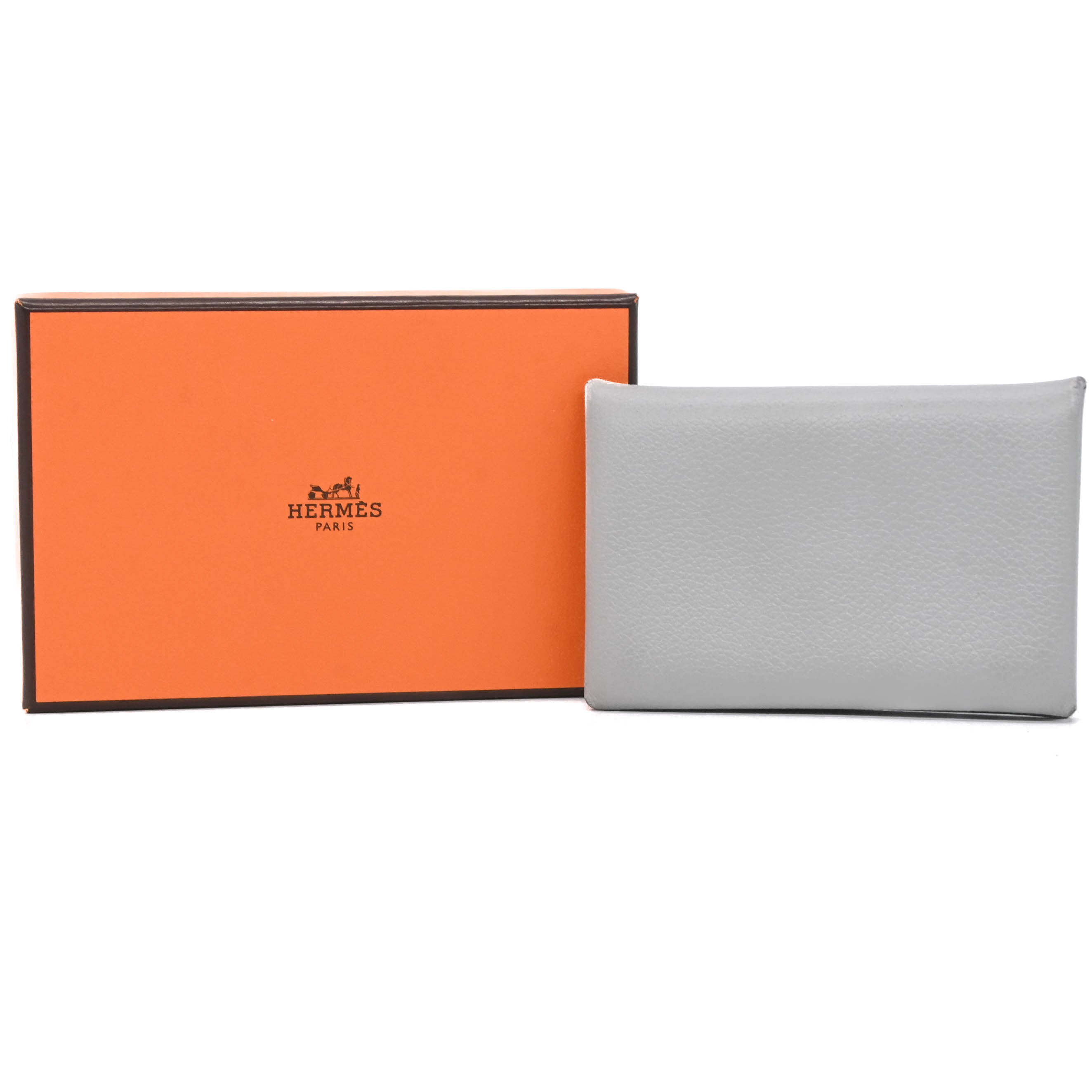 乐天商城 - 【お値引き】【美品】HERMES エルメス コインケース CALVI カルヴィ カードケース エバーカラー グレー レザー ♯W