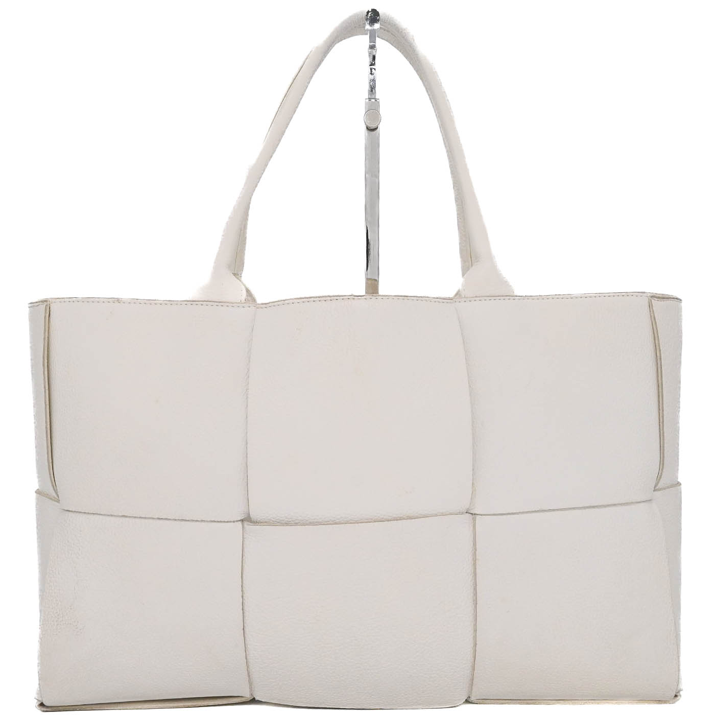 【お値引き】BOTTEGA VENETA ボッテガ ヴェネタ ミディアム アルコ トートバッグ ホワイト 白 609175 レディース 2