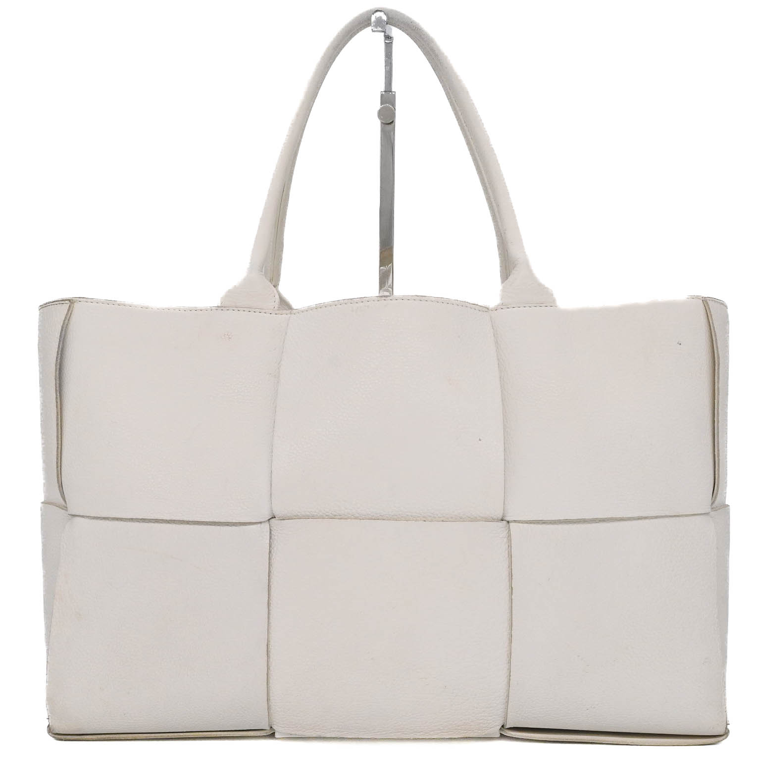 【お値引き】BOTTEGA VENETA ボッテガ ヴェネタ ミディアム アルコ トートバッグ ホワイト 白 609175 レディース 3