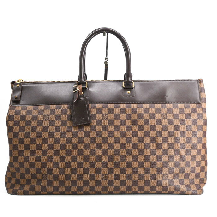 Rakuten - 【美品】LOUIS VUITTON ルイ・ヴィトン グリニッジGM ダミエ・エベヌ ボストンバッグ 大容量 旅行鞄 ブラウン ユニセックス N41155
