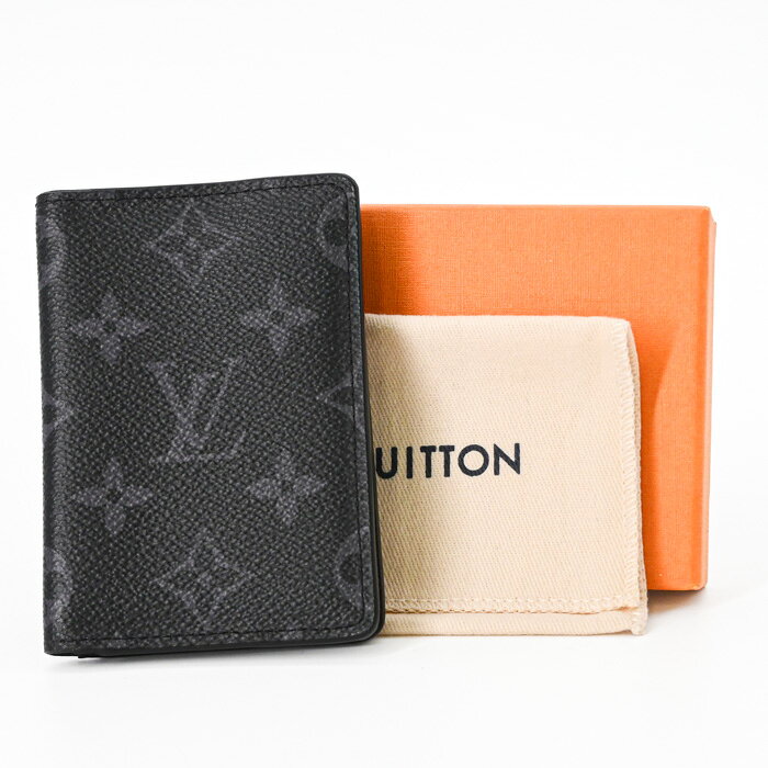 Other - 【美品】LOUIS VUITTON ルイ・ヴィトン モノグラムエクリプス オーガナイザー・ドゥ ポッシュ カードケース ICチップ ブラック 黒 M61696