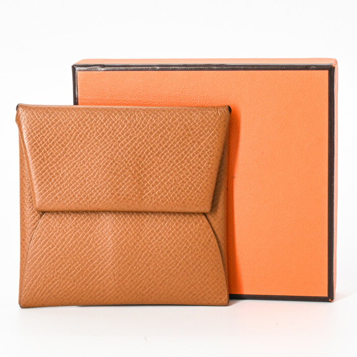 乐天商城 - 【美品】HERMES エルメス バスティア GM コインケース 小銭入れ ヴォーエプソン ゴールド ♯Z