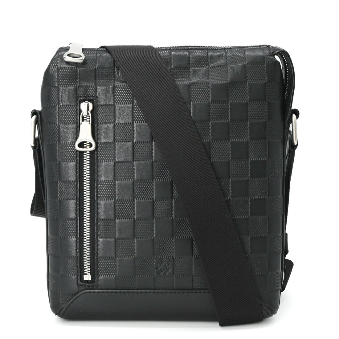 Rakuten - 【お値引き】【美品】LOUIS VUITTON ルイ ヴィトン ダミエアンフィニ メッセンジャーBB ショルダーバッグ オニキス ブラック N42418