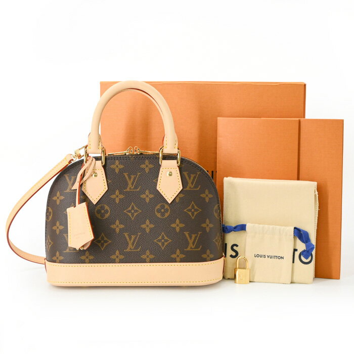 乐天商城 - 【未使用品】LOUIS VUITTON ルイ・ヴィトン アルマ BB モノグラムキャンバス ハンドバッグ ショルダー ブラウン 茶 レディース M46990