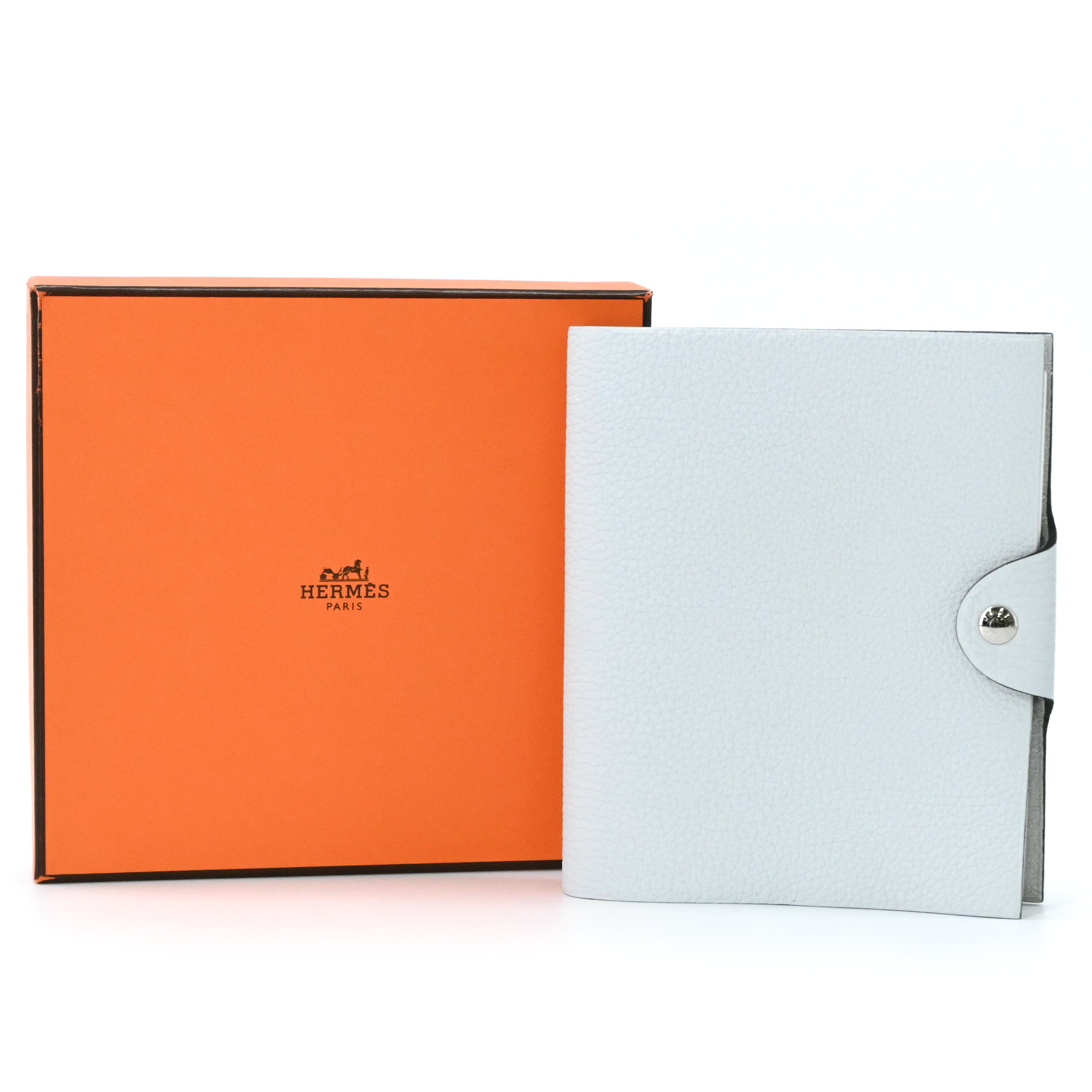 樂天商城 - 【未使用品】HERMES エルメス 手帳カバー ノート ユリス PM トリヨンクレマンス ブルーペール リフィル付き