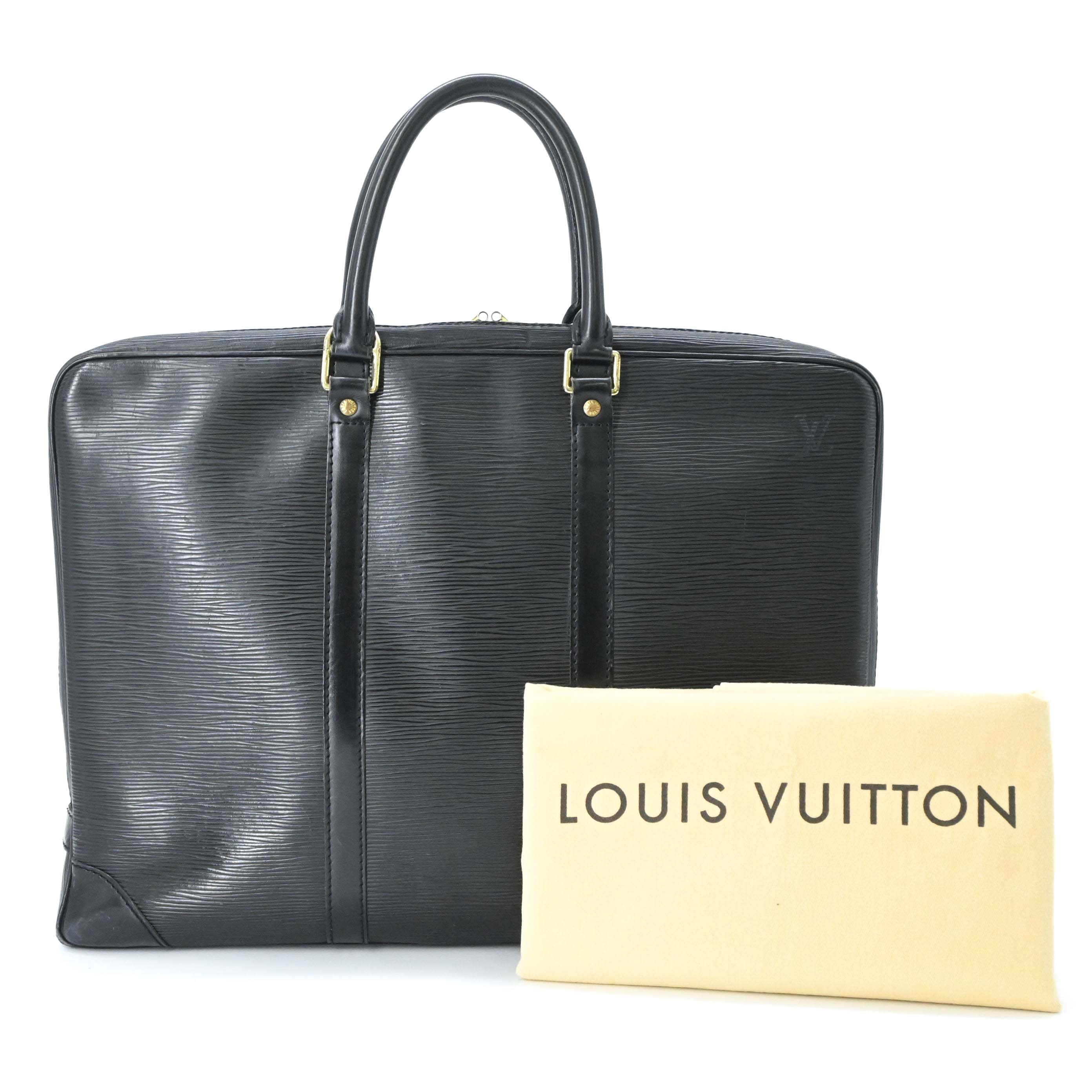 Rakuten - LOUIS VUITTON ルイ・ヴィトン ポルトドキュマン ヴォワヤージュ ビジネス 書類鞄 ブリーフケース メンズ 黒 ブラック M54472
