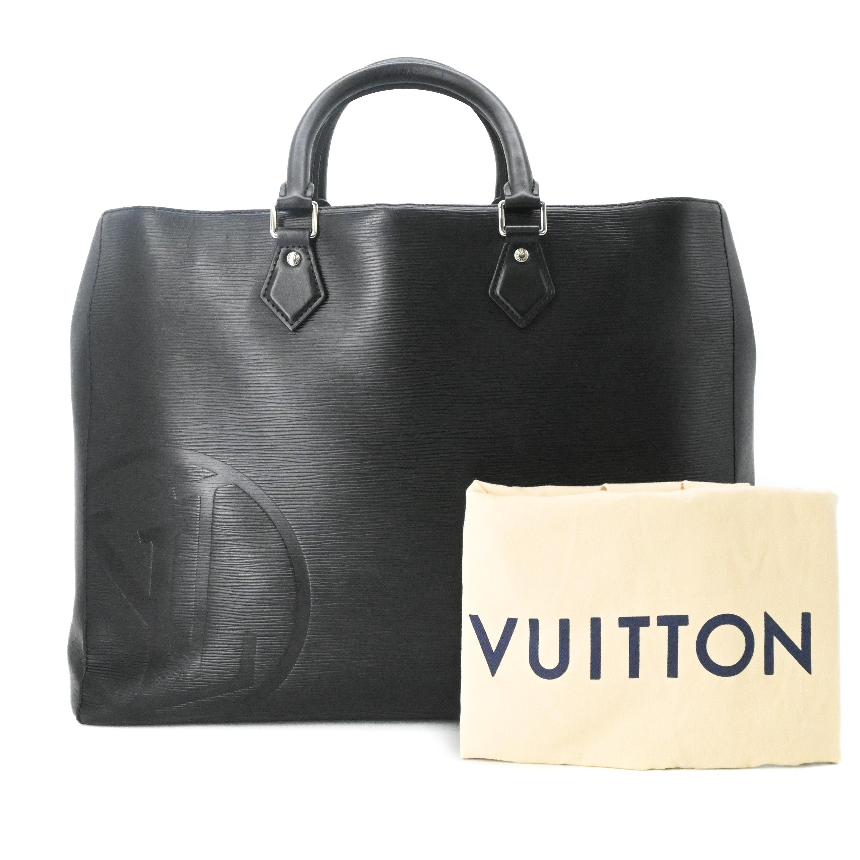 Rakuten - 【未使用品】LOUIS VUITTON ルイヴィトン エピ グランサック トートバッグ ブラック 黒 メンズ M55185