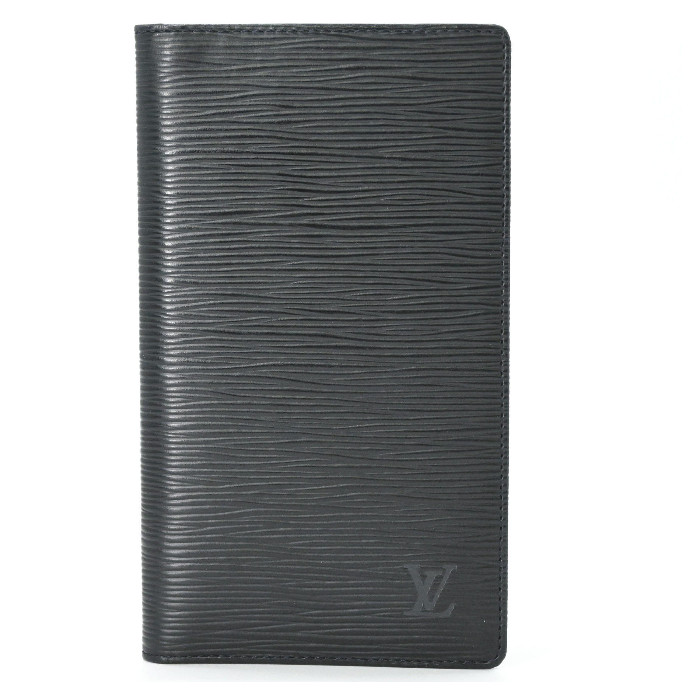  LOUIS VUITTON ルイ・ヴィトン エピ ホルダーポルトシェキエ カルトクレディ 札入れ カードケース 小銭入れなし ブラック 黒 M63732