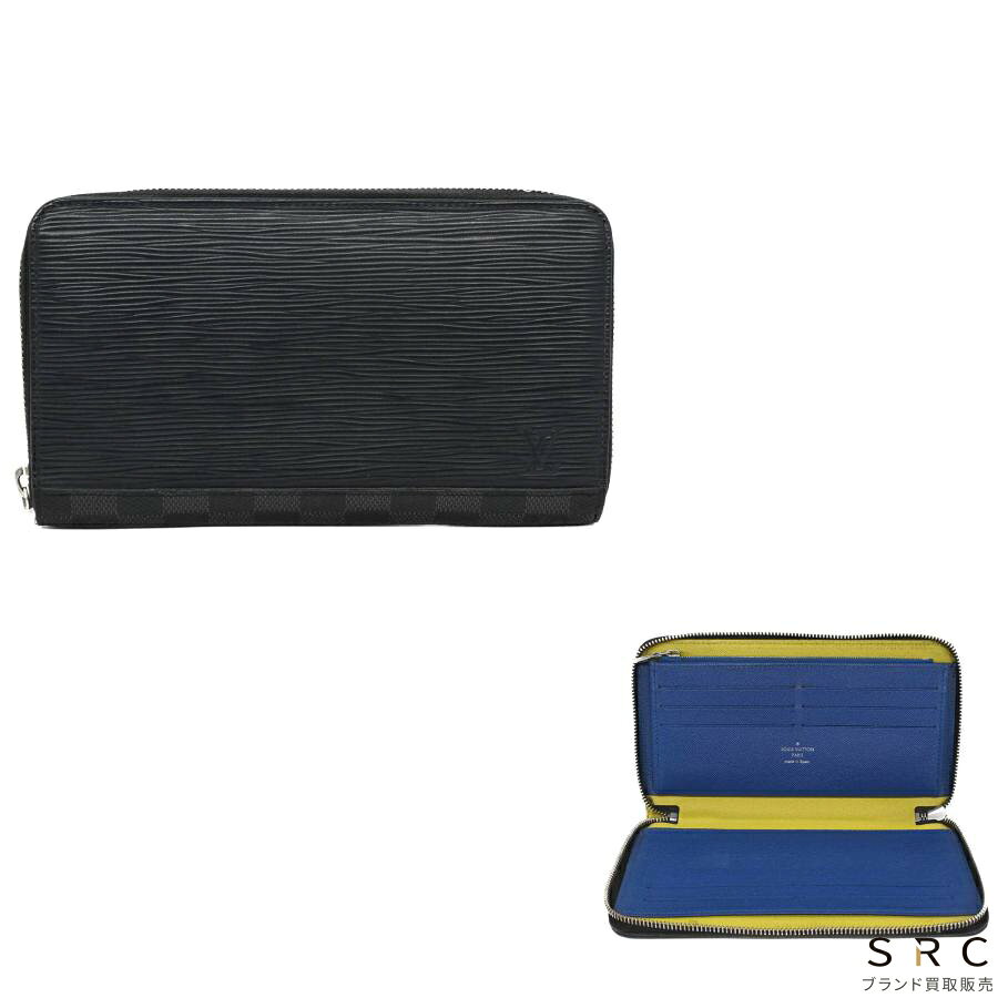 【商品詳細】 商品番号：250708 ブランド：ルイヴィトン 商品名：ジッピーオーガナイザー 型番/シリアル：M68227/CA1189 サイズ：（縦）12cm（横）21cm（奥行）2cm 仕様：カードポケットx16、札入れx2、ファスナーポケットx1、その他ポケットx2 材質：エピ/ダミエグラフィット、ブラック/ネイビー（内側）/イエロー（内側） 状態：AB 表面僅かにスレ、ファスナープル金具僅かなスレ・キズ、内側僅かに黒ジミ 付属品：なし 【コメント】 ヴィトンらしい高級感あふれるダミエグラフィット。 バイカラーがお洒落な逸品でございます。 お安くご提供させて頂きますのでお早めにどうぞ。
