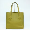 【お値引き】HERMES エルメス ヴィクトリア カバス 32 トート 肩掛け トリヨンクレマンス アニスグリーン #□K(4)