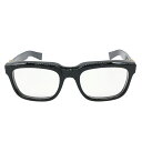 【お値引き】CHROME HEARTS クロムハーツ SEE YOU IN TEA アイウェア サングラス 眼鏡 黒縁 ブラック 黒 53□20-143(4)