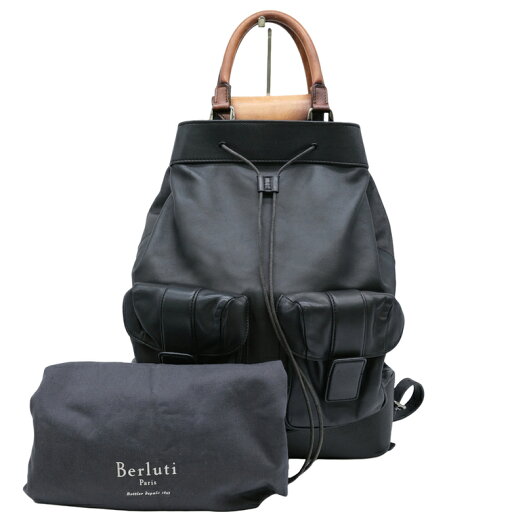【お値引き】Berluti ベルルッティ ホライゾン リュックサック バックパック ブラック 黒 レザー 【お値引き】Berluti ベルルッティ ホライゾン リュックサック バックパック ブラック 黒 レザー