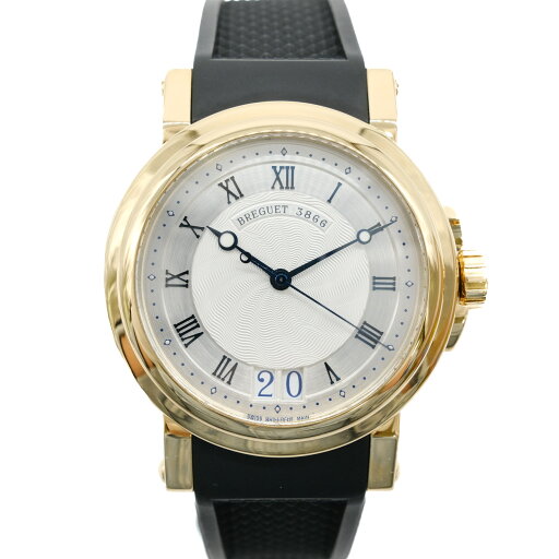 【美品】Breguet ブレゲ マリーン 2 5817BA 5817 腕時計 K18 ホワイト ゴールド YG メンズ 自動巻き 【美品】Breguet ブレゲ マリーン 2 5817BA 5817 腕時計 K18 ホワイト ゴールド YG メンズ 自動巻き