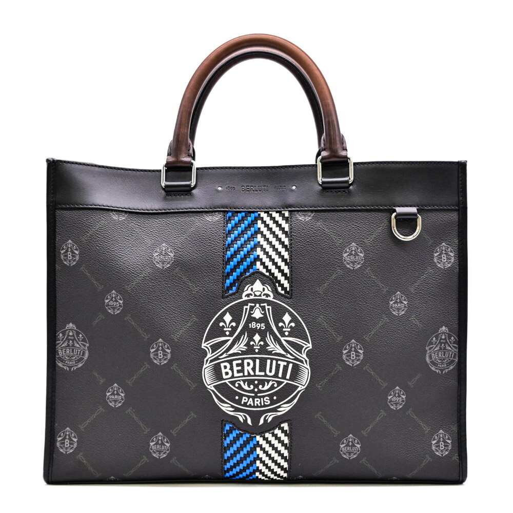 【お値引き】【美品】Berluti ベルルッティ ウリス スモール 2way ヴェネチアン レザー トートバッグ ハンドバッグ ビジネス ブラック 黒