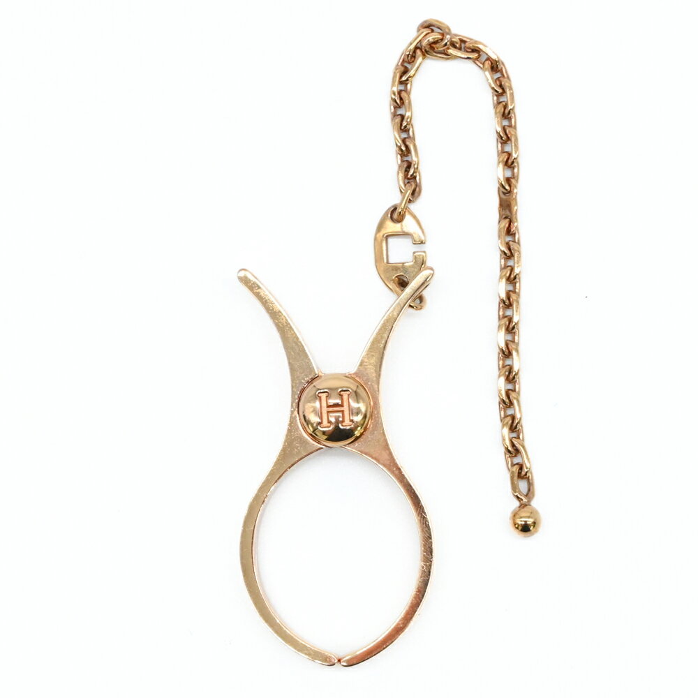 【お値引き】HERMES エルメス フィルー グローブホルダー 手袋ホルダー ドレ・ローズ メンズ レディース