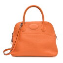 HERMES エルメス ボリード 31 ハンドバッグ ショルダー トリヨンクレマンス レザー オレンジ ♯X(4)